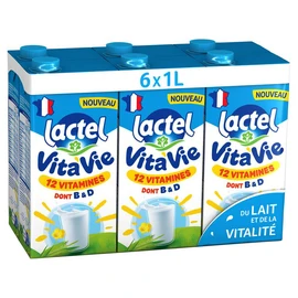Vita'Vie - Lait 12 vitamines (6x1l)