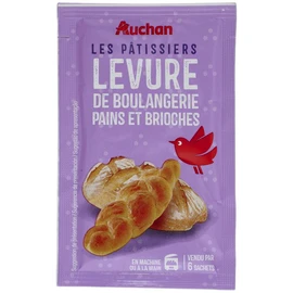 Levure de boulangerie pour pains et brioches Les Pâtissiers (30g)