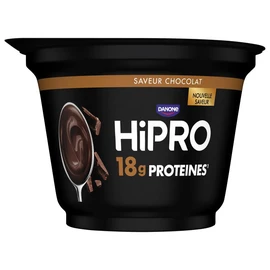 Yaourt protéiné saveur chocolat 0% MG (180g)
