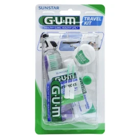 Kit de voyage Brosse à Dents Dentifrice Fil Dentaire et Soft Picks (x1)