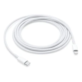 Câble type USBC/USB lightning 2m blanc