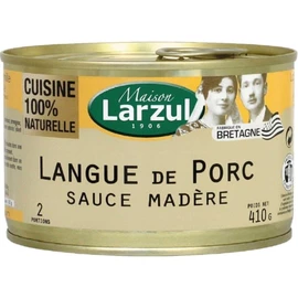 Langue de porc sauce Madère (410g)
