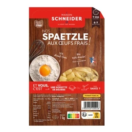 Spaetzle Aux Œufs Frais (1000g)