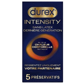 Préservatifs Intensity Chaleur Corporelle Partagée (x5)