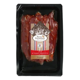 Aiguillettes de canard extra tendre marinées au piment d'Espelette (230g)