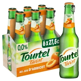 Bière Aromatisée Jus d'Abricot Sans Alcool 0,0% (6x27,5cl)
