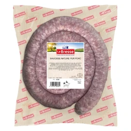 Saucisse Nature Pur Porc (600g)