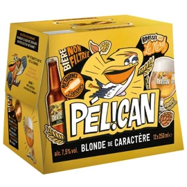Bière Blonde de Caractère Non-Filtrée 7,5% (12x25cl)