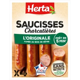 Saucisses charcutières l'originale Fumée (280g)