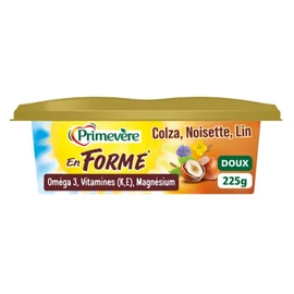 Beurre Doux Colza Noisette et Lin (225g)