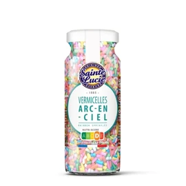 Vermicelles Décor Gâteaux Arc-en-Ciel (60g)