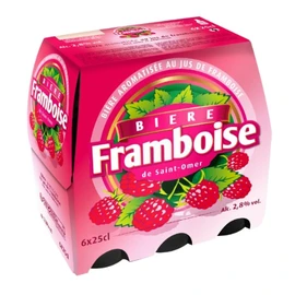 Bière Framboise 2,8% (6x25cl)