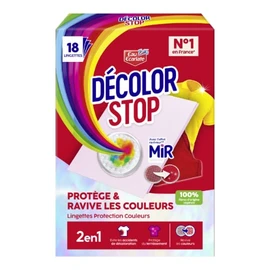 Lingettes Décolorations Protège & Ravive les Couleurs (x18)