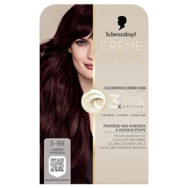 Coloration 5-69 Châtin Chocolat Crème Soin Système HaptIQ Crème Supreme