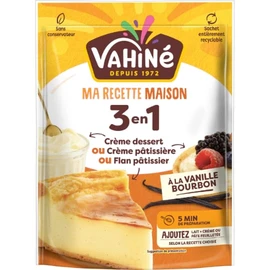 Crème dessert, pâtissière ou flan à la vanille bourbon (300g)