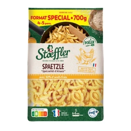Spaetzle aux Œufs Frais à Poêler (700g)