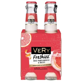 Boisson Aromatisée à Base de Vin Rosé Pétillant Pamplemousse (4x25cl)