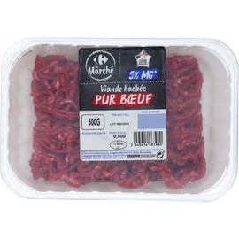 Viande hachée pur bœuf 5% MG (500g)
