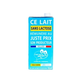 Lait sans Lactose Facile à Digérer (1l)