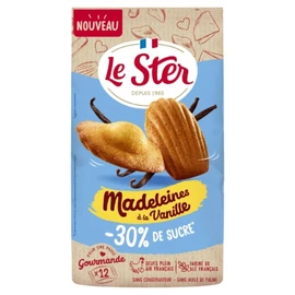 Madeleines Coquilles à la Vanille -30% de Sucre (300g)