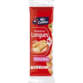 Madeleines Longues Perles de Sucre (220g)