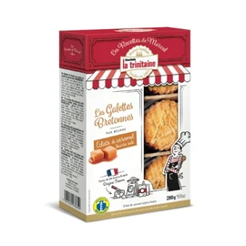 Biscuits Galettes Bretonnes Eclats de Caramel - Les Recettes de Marcel