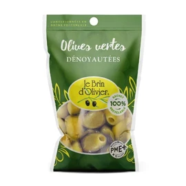 Olives vertes dénoyautées (100g)