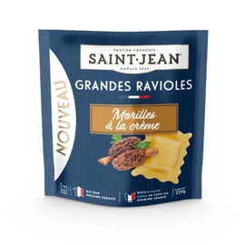 Pâtes Fraîches Grandes Ravioles Morilles à la Crème (220g)