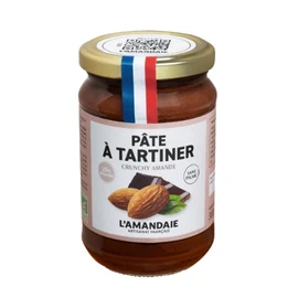 Pâte à tartiner crunchy amande 20%bio (300g)