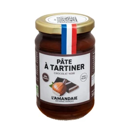 Pâte à tartiner chocolat noir 20% noisettes bio (300g)
