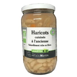 Haricots Cuisinés à l'Ancienne Bio (800g)