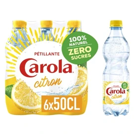 Eau Pétillante Aromatisée Citron (6x50cl)