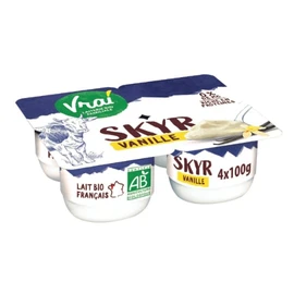 Skyr Vanille 0% M.G Bio (4x100g)