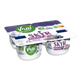 Skyr Myrtille 0% M.G Bio (4x100g)