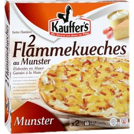 Flammekueches au Munster (2x250g)