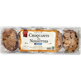 Biscuits croquants noisettes (230g)
