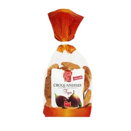 Biscuits croquants aux figues saveur vanille (230g)