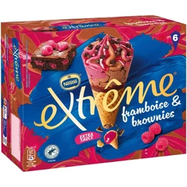 Glace Framboise & Brownies (x6)