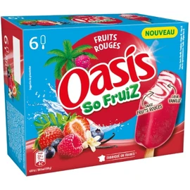 Glace So Fruiz Saveur Fruits Rouges Cœur Vanille (x6)