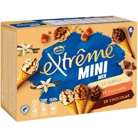 Glace Mix Vanille, Caramel et Chocolat