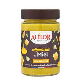 Moutarde au miel sans additifs graines française (200g)