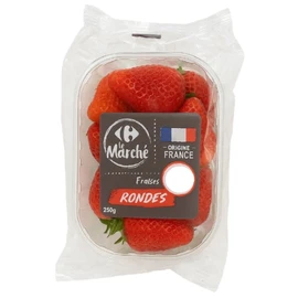 Fraises  rondes (250g)