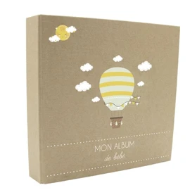 Album photo naissance pochettes avec mémo Nino 200 photos - 11,5x15cm