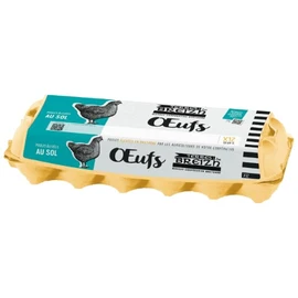 Œufs de Poules Elévées au Sol