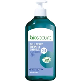 Gel douche Enfant Corps et Cheveux au Lait de Coton Bio (500ml)