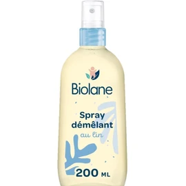 Spray Capillaire Démêlant Bébé au lin (200ml)