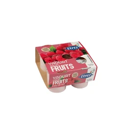 Yaourts framboise (4x125g)