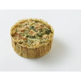 Coeur de quiche saumon épinard (200g)