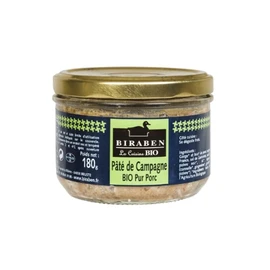 Pate de campagne Bio (180g)