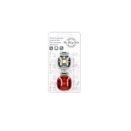 Kit éclairage avant / arrière LED pour vélo
